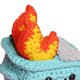 thumbnail image 1 of Fuego Contenedor Basura Ganchillo Apoyo Emocional (A), 1 of 8
