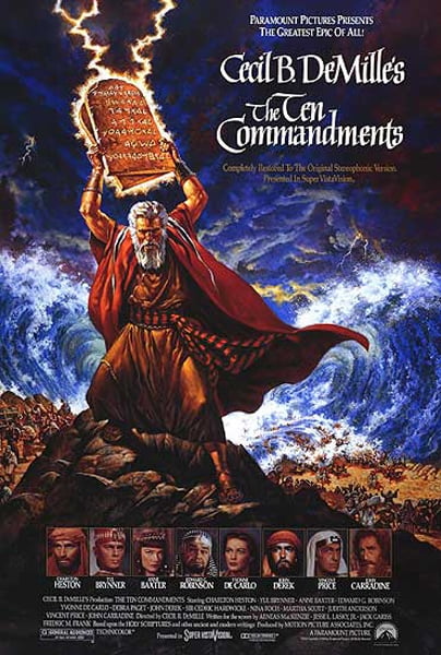 Premium Poster Paper The Ten CommandmentsLARGE 24X36 MOVIE POSTER