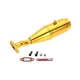 thumbnail image 4 of Conjunto de Tubo de Escape de Aluminio de Cohete de Actualización RC para HPI 1: 5 Baja 5B / 5bss Color Dorado / Plateado Baoblaze Tubo de escape, 4 of 5