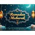 thumbnail image 4 of Ramadan Mubarak Festive Decoration Elegant Lantern Design Banner Backdrop Background Party Supplies Eid Celebration Muslim Festival Photography Props, 4 of 7