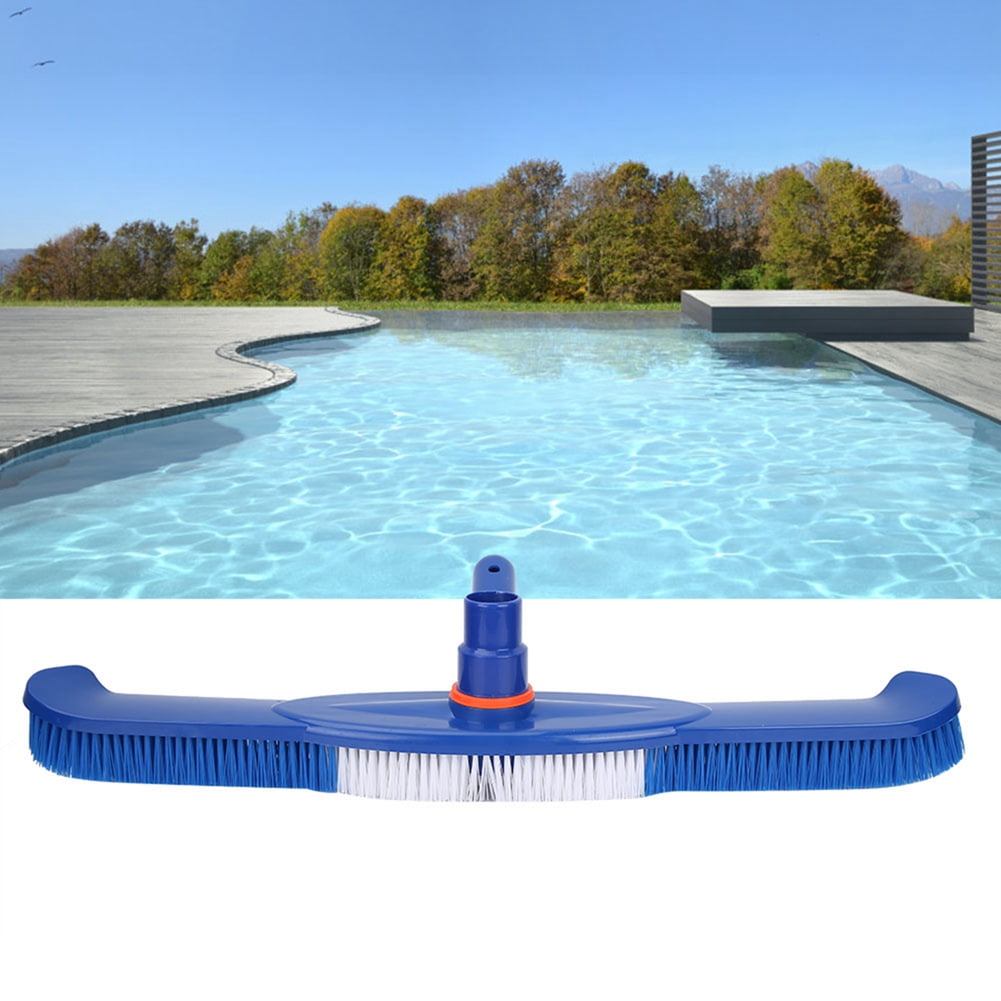 Todaytop 14 Inch Swimming Pool Flexible Vacuum Head with Side Brushes & 8 Rollers at the Bottom Swimming Pool Cleaning Tool Pool Suction Head
