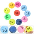 thumbnail image 2 of 30Pcs Assorted Color Plastic Lottery Balls for Company Meetings Birthday Parties Weddings Events, 2 of 8