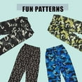 thumbnail image 4 of NORTY Men's Cotton Flannel Printed Sleep Lounge Pajama Pants, 4 of 13