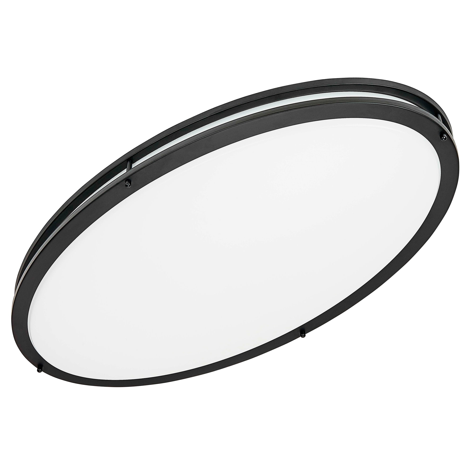 Design House Owens 32" Integrated LED Dimmable Indoor Ceiling Light, Matte Black