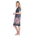 thumbnail image 2 of Casual Nights Women's Short Sleeve Muumuu Lounger Dress, 2 of 5