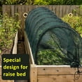 thumbnail image 3 of 2 in 1 Portable Greenhouse Protection from Sun Heat,Garden Tunnel Shade Net Cover with Quick-Release Technology,Row Covers for Vegetables Plant Cover from Sun, 3 of 6