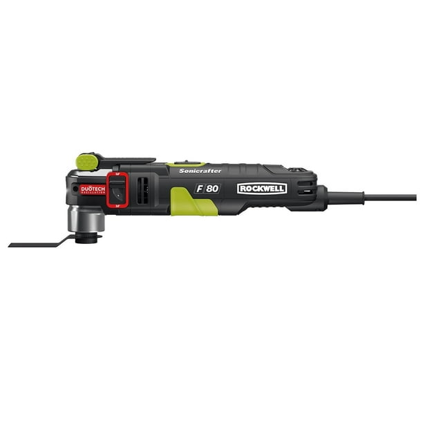 Rockwell Sonicrafter F80 4.2 Amp Oscillating Multi Tool Set with Case RK5151K