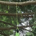 thumbnail image 4 of Blaze Line 100% Polyester Arborist Climbing Throw Line Rope 3 mm (1/8 in) 150 ft Spool Cord 350 lbs Tensile Strength (Neon Green), 4 of 12