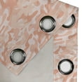 thumbnail image 4 of Ambesonne Camouflage Grommet Curtain, Soft Peach Tones, 50" x 108", Salmon Peach, 4 of 6