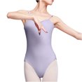 thumbnail image 4 of biudgviw Dance Bodysuits for Women Spaghetti Strap Square Neck Leotards Solid Color Comfortable One Piece Summer Outfits, 4 of 6