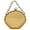 Yellow, variant on Fashionable Clear Handbag Purse for Women Transparent Messengers Bag Shell Shape Shoulder Bag Beads Chain Crossbody Bag