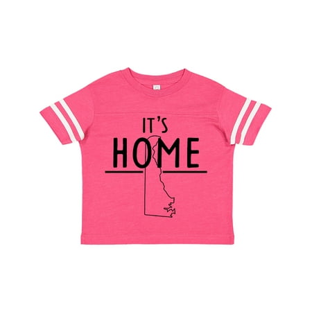 

Inktastic It s Home- State of Delaware Outline Gift Toddler Boy or Toddler Girl T-Shirt