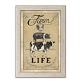 thumbnail image 2 of Gango Home Decor Country-Rustic Farm Life; One 12x18in Art Print in Distressed White Frame, 2 of 4