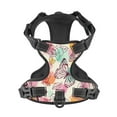 thumbnail image 4 of Picia Butterflies and Roses No-Pull Dog Harness Reflective Front Clip Vest with Handle,Step-in Air Dog Harness,Adjustable 2 Metal Rings 4 Buckles,Easy to Put on & Take Off X-Large, 4 of 9