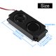 thumbnail image 4 of 4PCS Altavoz 5 Watt 8 Ohm Mini Altavoz de Doble Cavidad Máquina de Publicidad de Cavidad de Rango Completo 3.3V 5V con Interfaz JST-PH2.5mm-2 Pin Compatible con Proyectos Electrónicos Arduino, 4 of 5