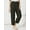 Black, variant on TBWYF Womens Solid Plus Size Chino Trousers Harem Casual Holiday Loose Slacks Pants Khaki S