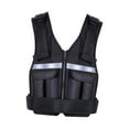 thumbnail image 3 of Almencla Weighted Vest Comfortable Versatile Body Weight Vest for Cardio Walking Home, 3 of 8