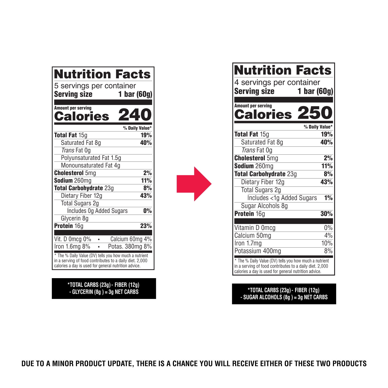 Atkins High Protein Bars, Chocolate Peanut Butter Flavored, 16g Protein, 4 Count