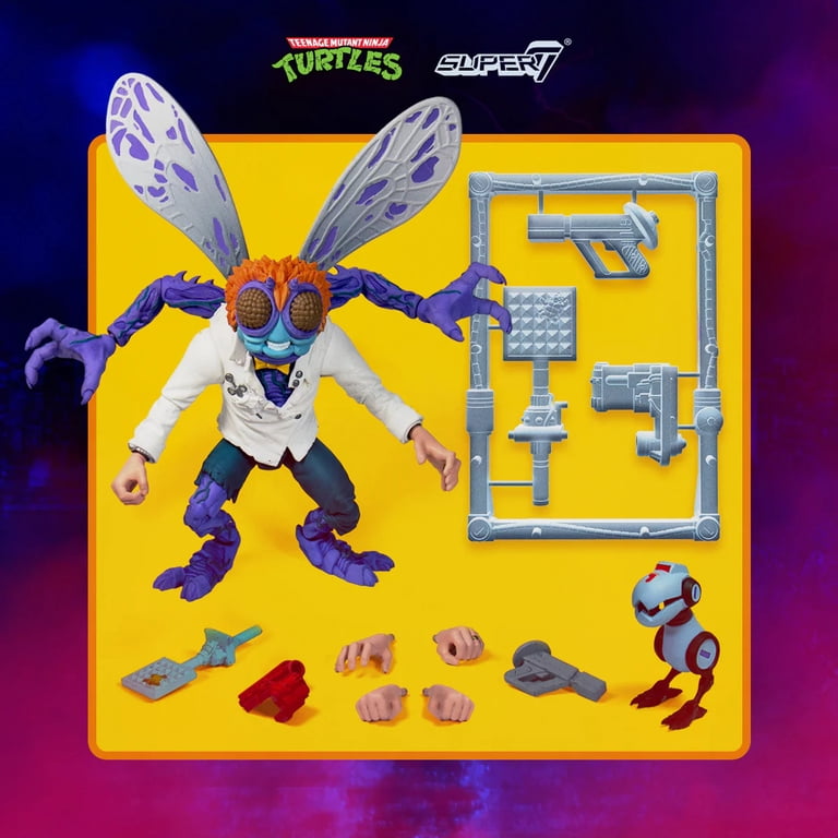 Super7 Original Villains TMNT Ultimates Baxter Stockman Action