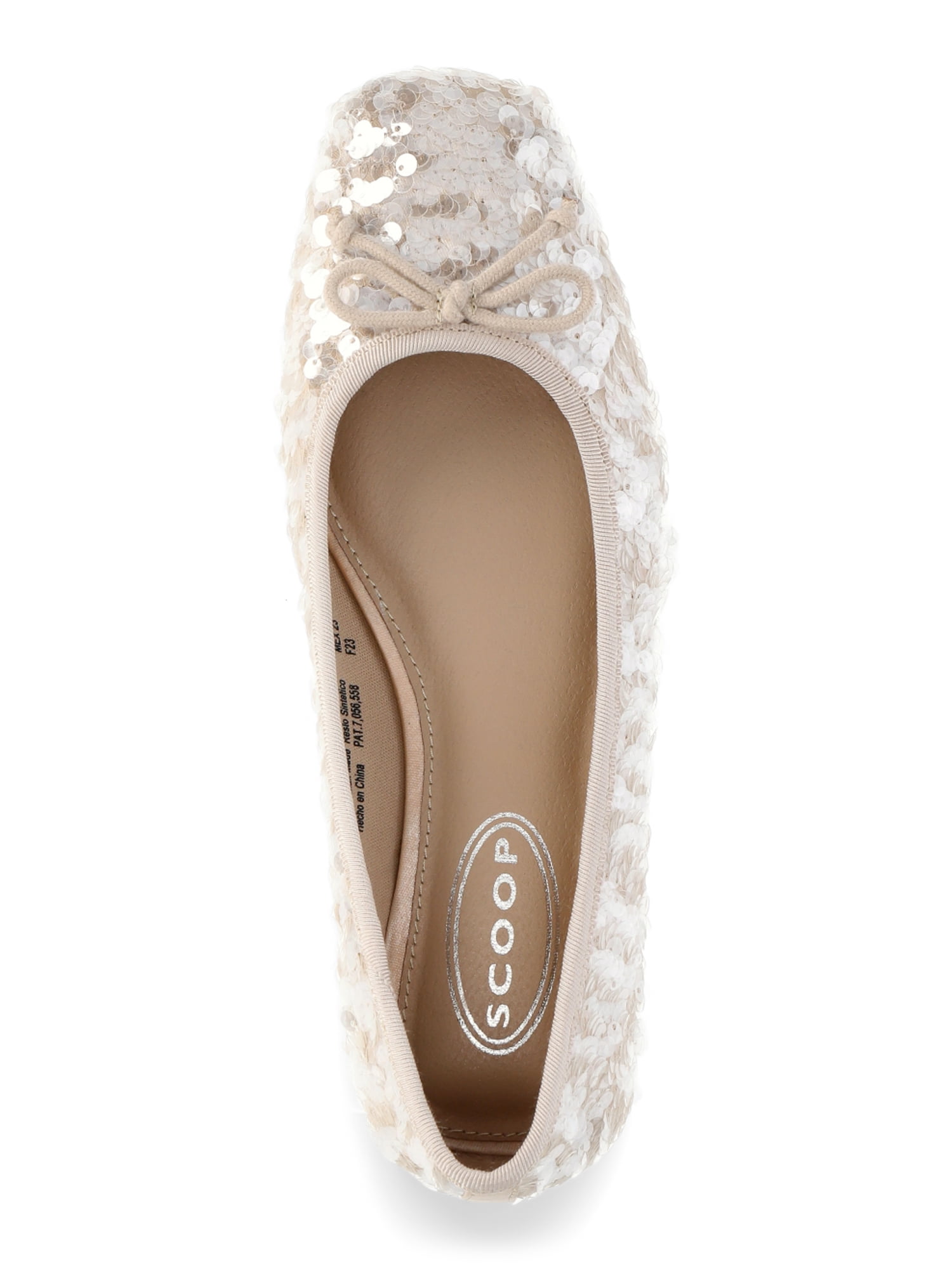 Scoop Women's Square Toe Ballet Flats