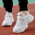 thumbnail image 3 of uikmnh Kids Breathable Mesh Sneakers Hook and Loop Casual Shoes with Sole for Boys and Girls Size:11-12 Years, 3 of 9