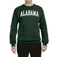thumbnail image 2 of Wild Bobby State of Alabama College Style Unisex Crewneck Sweatshirt, 2 of 6