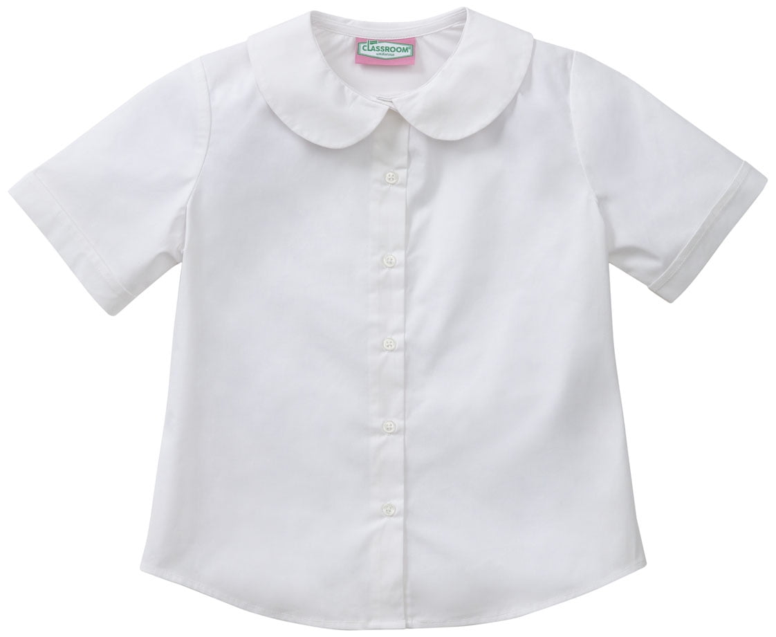 iEFiEL Big Girls School Uniforms Blouse Long Sleeve Cotton Oxford Shirt Top 