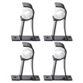 thumbnail image 1 of Coofit Support de Tringle à Rideaux Double 4 Pcs Supports Robustes pour Tringle à Rideaux Crochet de Tringle à Rideaux, 1 of 6