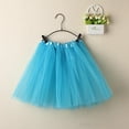 thumbnail image 3 of Bibifish Womens Skirts Solid Color Mini Tulle Skirts Ladies Pleated Gauze Short Dress Trendy Adult Tutu Dancing Skirts For Ladies, 3 of 3