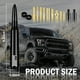 thumbnail image 2 of Antena de radio AM/FM Junecarp para coche, modelo Bullet, color negro, 2 of 7