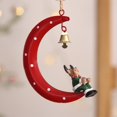 thumbnail image 1 of Ganfancp Iron Cute Mini Christmas Pendant Originalidad Christmas Pendant Home Decoration Supplies Árbol de Navidad Pequeño Colgante Christmas Party Decoration Pendant Ofertas Del Día Liquidación 1X A, 1 of 6