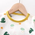 thumbnail image 5 of Quealent Toddler Boy 2-Piece Short Set Short Sleeve Dinosaur Print T-Shirt and Shorts Casual Outfits 6M-8T (White, 3-4 Years), 5 of 5