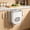 Gray-YM, variant on MMJ Trash Can Foldable Wall Mounted Plastic Punch-free Kitchen Cabinet Hanging Telescopic Waste Storage Bin Two Sizes Optional