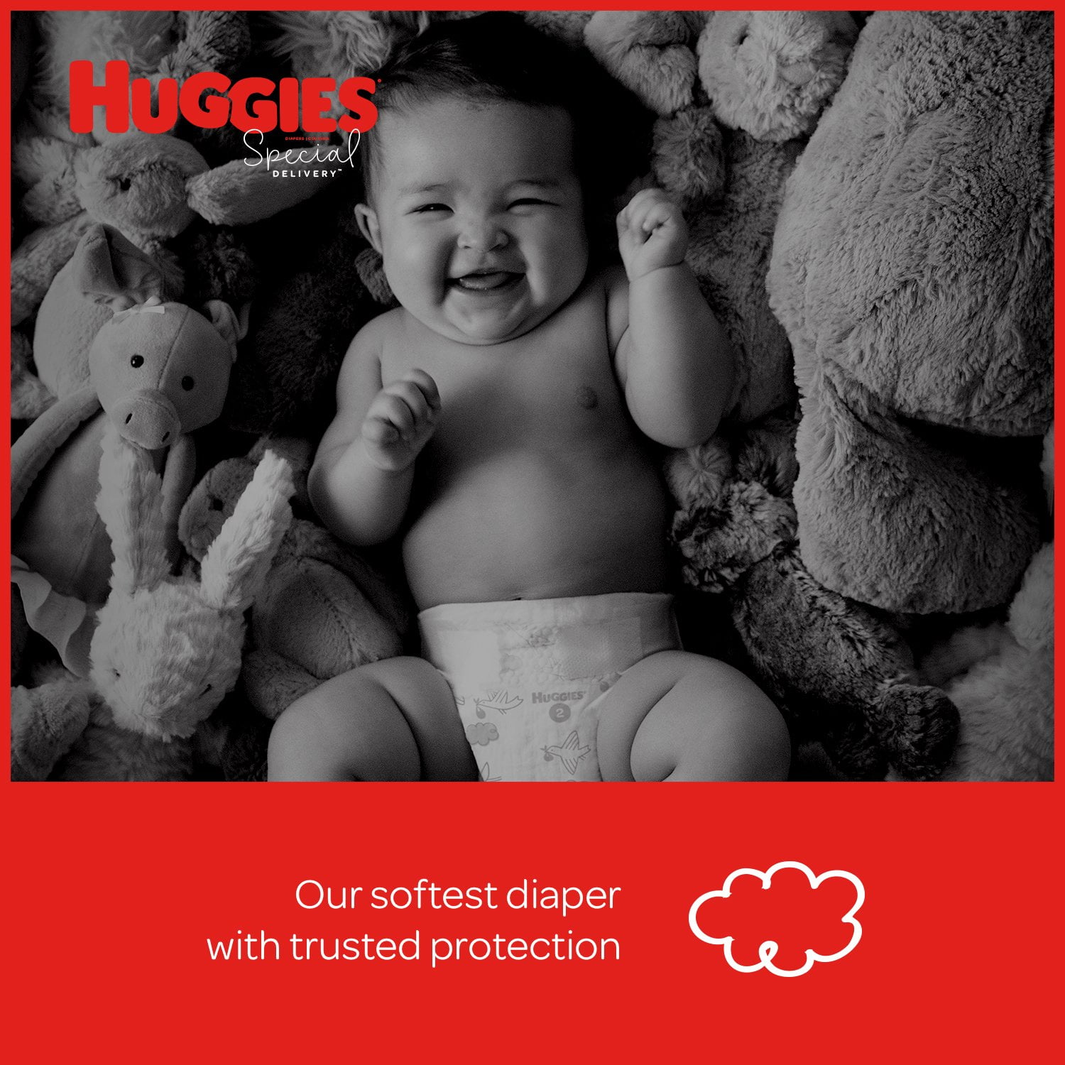 Huggies Special Delivery Hypoallergenic Baby Diapers, Size 5, 42 Ct, Giga Jr. Pack