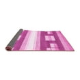 thumbnail image 2 of Ahgly Company Indoor Rectangle Abstract Pink Modern Area Rugs, 2' x 4', 2 of 4