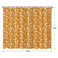 thumbnail image 5 of Yellow Puppy Dog Food Footprints Shower Curtain 84"x72" ,Bathroom Decorative Shower Curtains Set with 12 Hooks,Modern Waterproof Washable Shower Curtain, 5 of 6