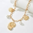 thumbnail image 4 of Lerpwige Stylish Coastal Necklace With Pearls And Shells Zinc Alloy Summer Jewelry, 4 of 10