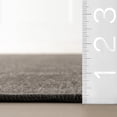 thumbnail image 2 of Rugs USA x Nate Berkus Walker Modern Checkered Washable Area Rug, 6' x 9', Walker Charcoal, 2 of 7