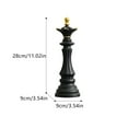 thumbnail image 6 of JHGoosa Chess Kinges Queen Knight Statue Sculpture Decoration Items Family House Decoration, 6 of 6