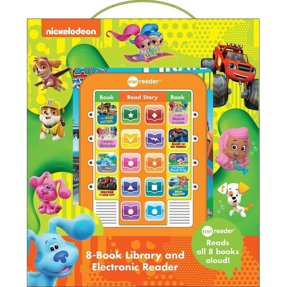 Nickelodeon: Me Reader 8-Book Library and Electronic Reader Sound Book Set