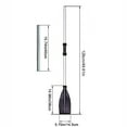 thumbnail image 2 of Darzheoy Kayak Paddles, 2Pcs Aluminum Alloy Boat Oars, 50 inch Detachable Paddles for Boating, Canoeing, Rowing, 2 of 9