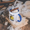 thumbnail image 5 of 3dRose, I Believe In Tacos, 11oz Two-Tone Blue Mug, 5 of 7