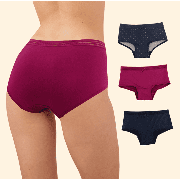 Pantaleta boxer mujer hotsell