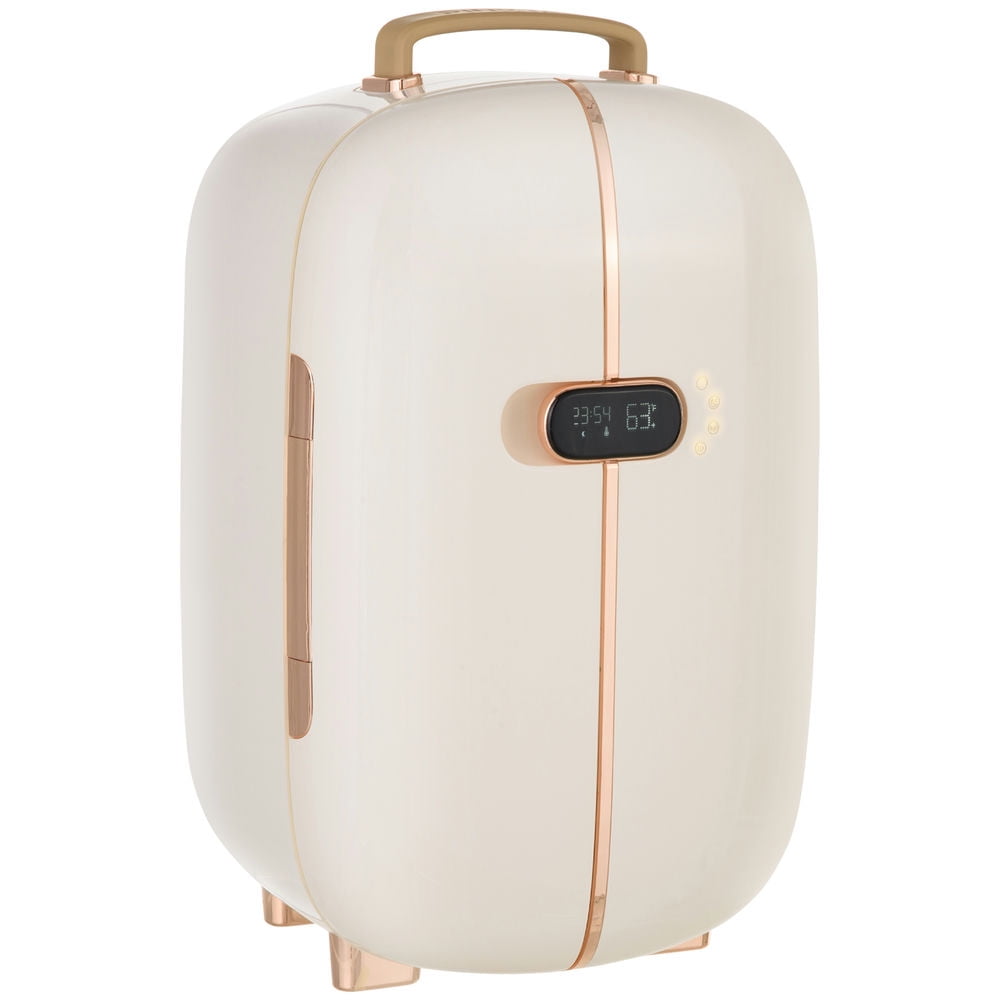 Topcobe Mini Personal Fridge Cooler, Portable Home Utility Device
