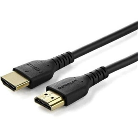 1m & 3.3 ft. Premium High Speed HDMI Cable with Ethernet - 4K 60Hz - Heavy Duty HDMI Certified Cable - Black