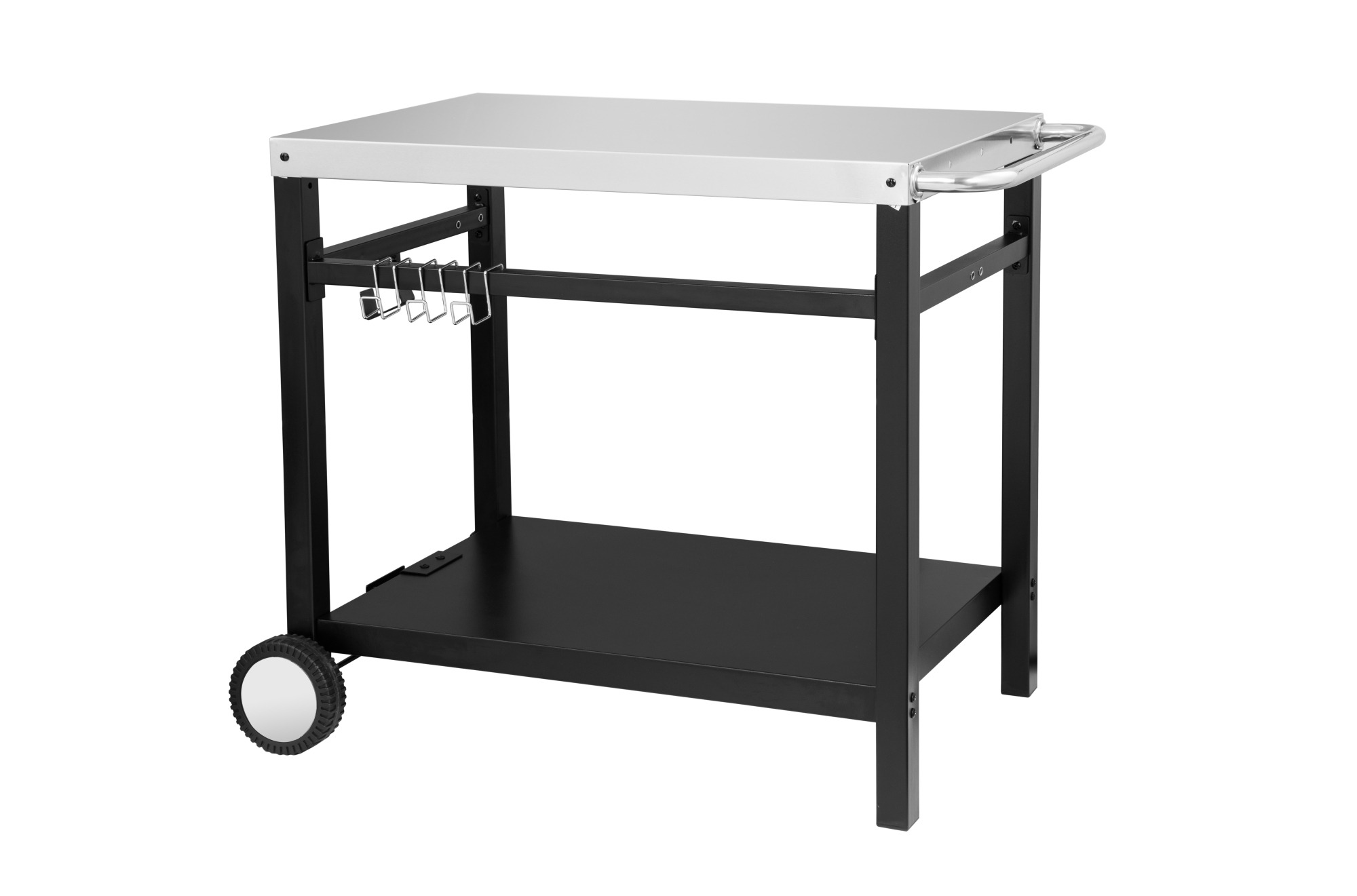 Royal Gourmet PC3401S BBQ Work Table Doubleshelf Dining Cart 34" x 20