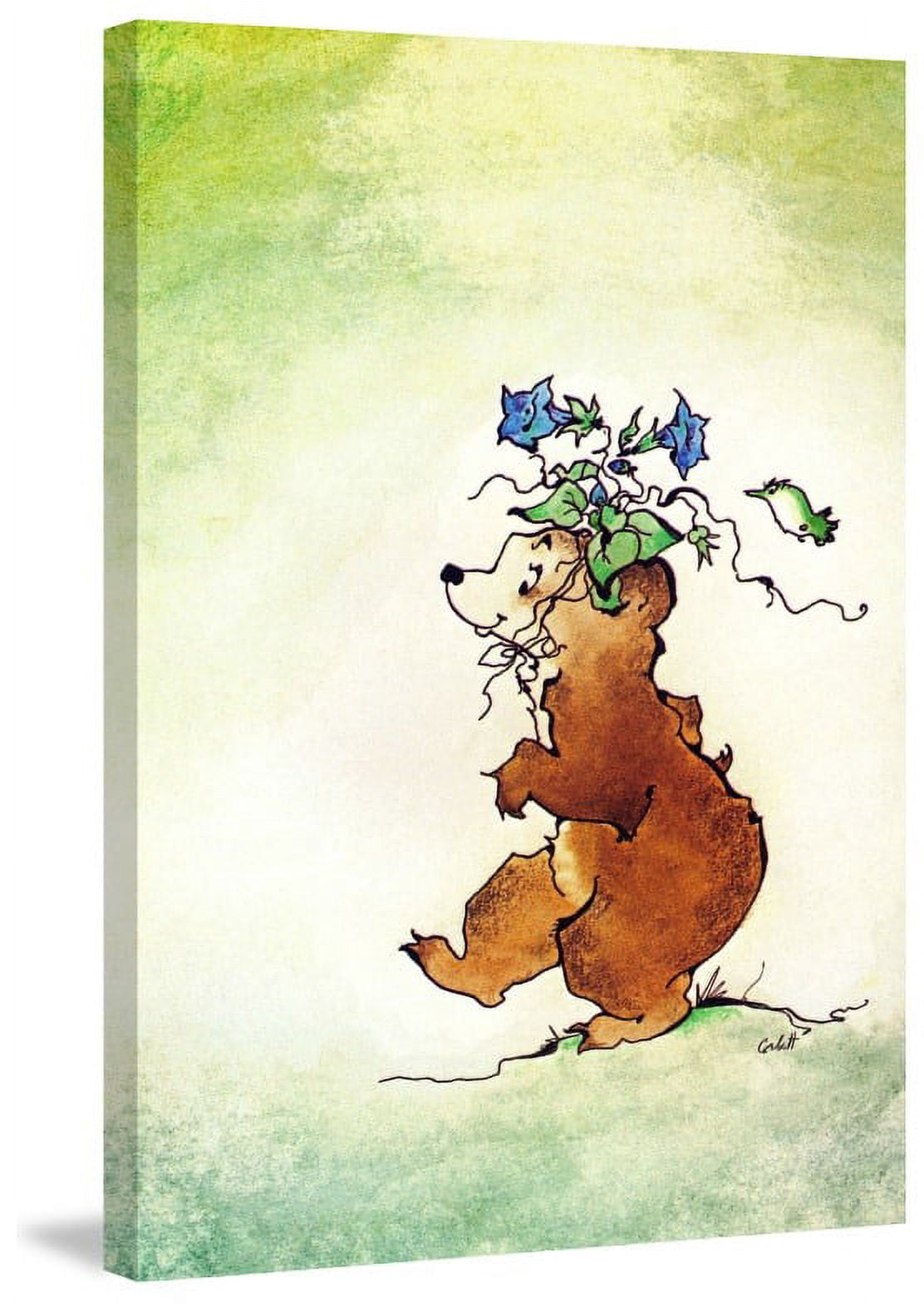 Marmont Hill "Bear" by Curtis Painting Print on Canvas