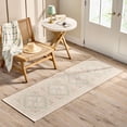 thumbnail image 2 of Better Homes & Gardens Neutral Soliel Floral 30" x 84" Runner Rug, 2 of 11