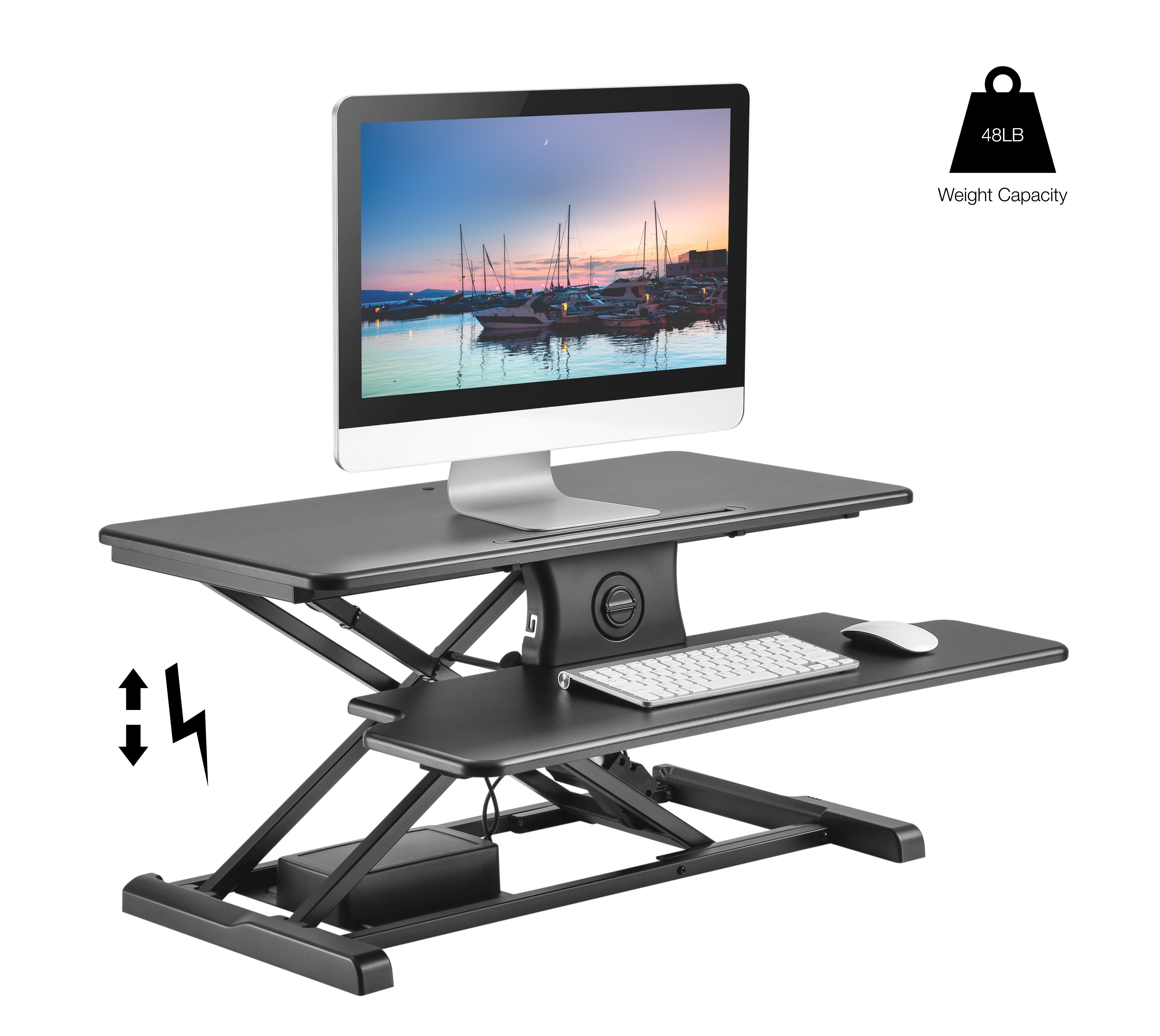 table top adjustable standing desk converter