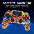 thumbnail image 7 of Wireless Controller Compatible with P4/P4 Slim/P4 Pro/Windows PC, Graffiti, 7 of 7